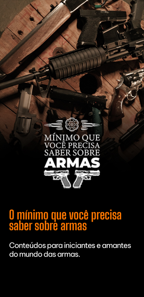 O mínimo que você precisa saber sobre armas